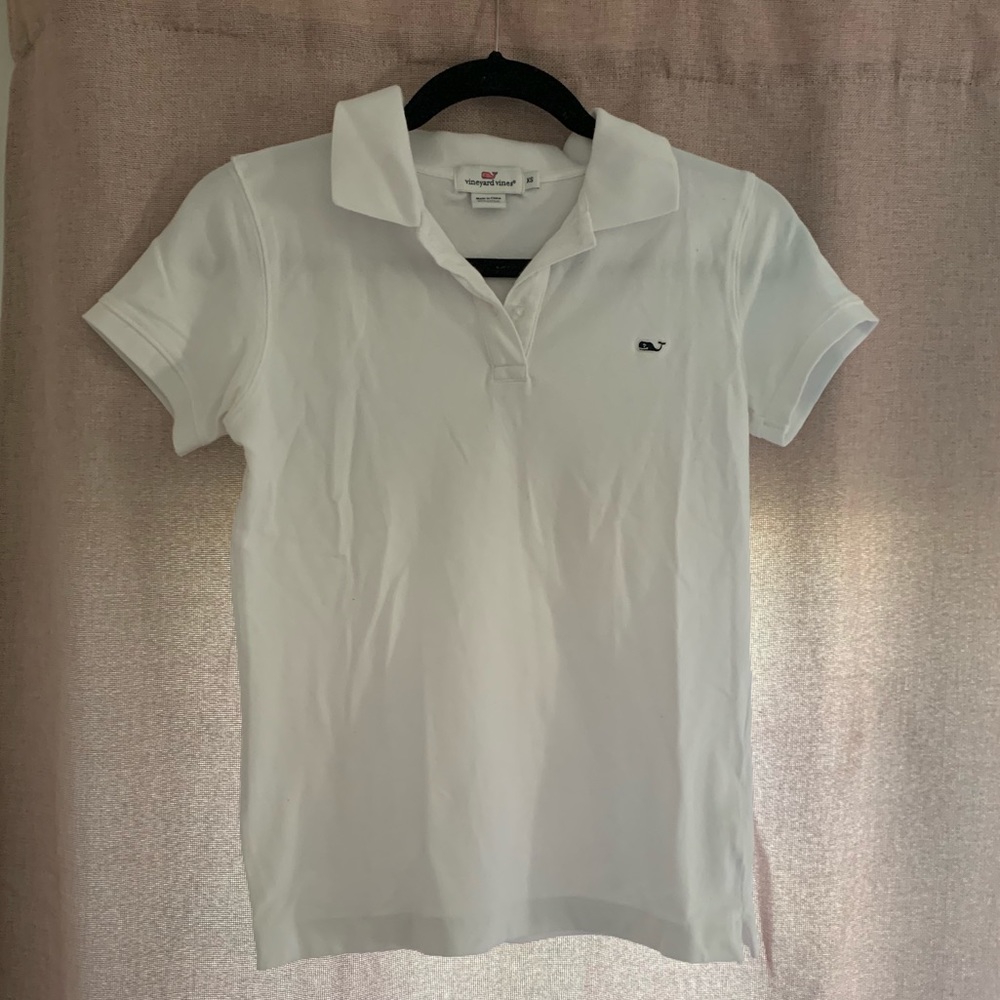 Vineyard Vines White Polo